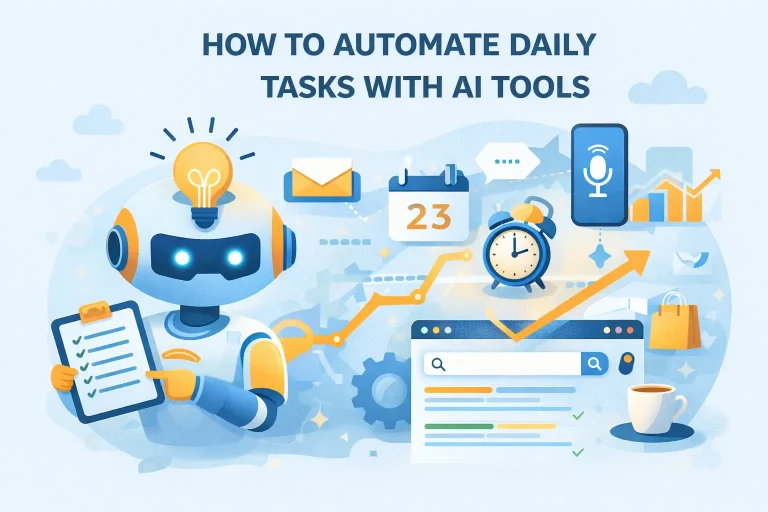 How to Automate Daily Tasks With AI Tools