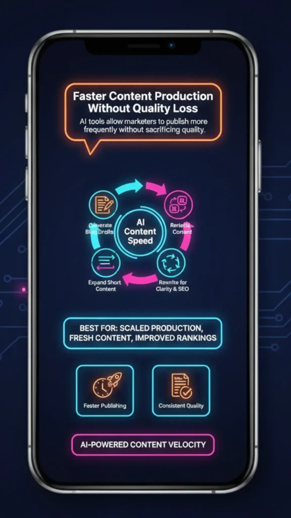 Faster Content Production Without Quality Loss
