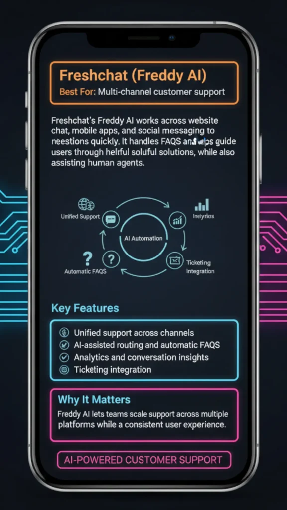 Freshchat (Freddy AI)