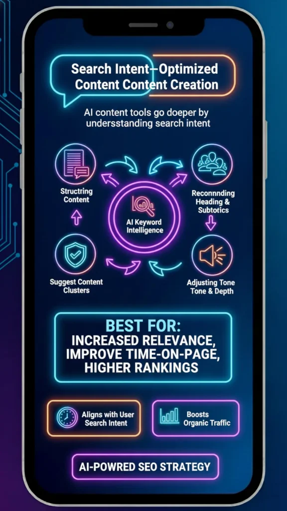 Search Intent–Optimized Content Creation