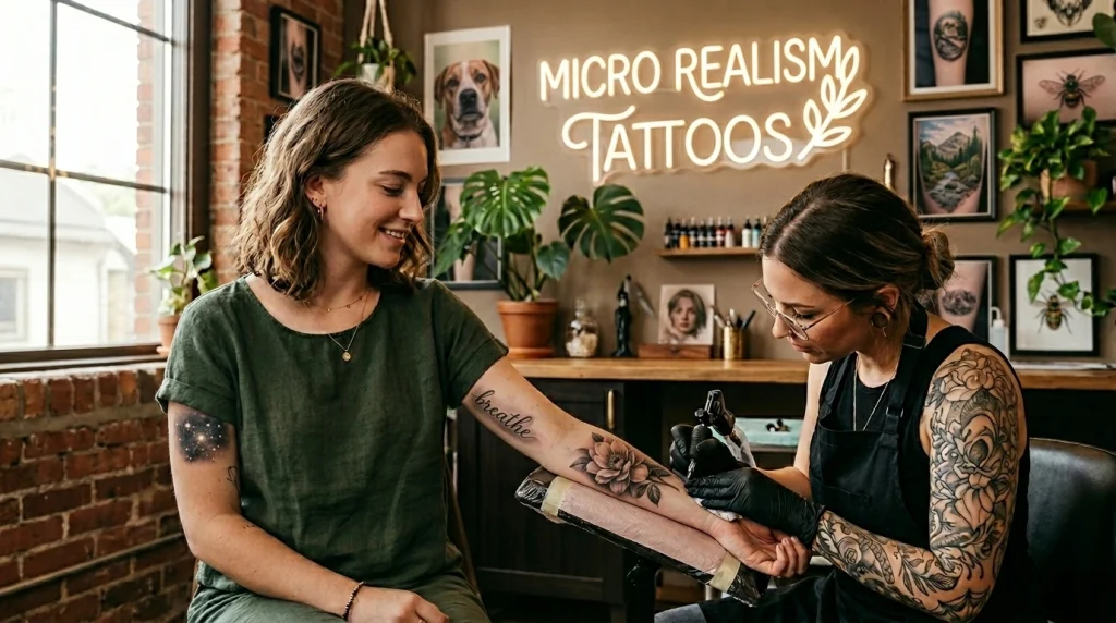 Micro Realism Tattoos