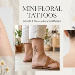 Mini Floral Tattoos