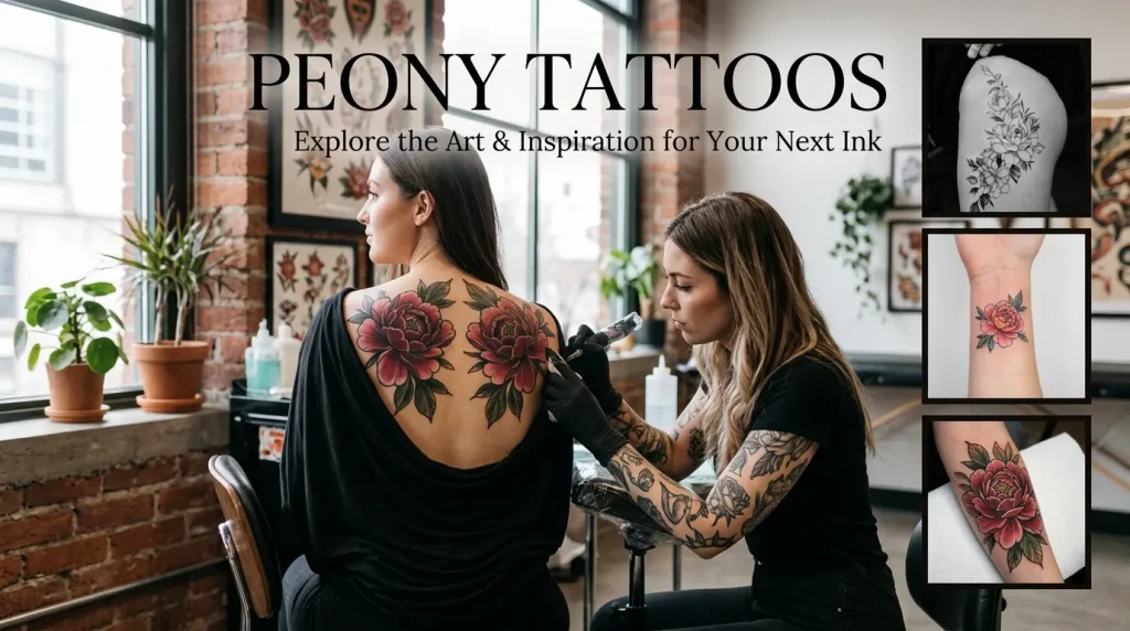 Peony Tattoos