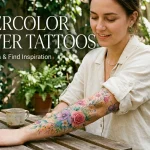 Watercolor Flower Tattoos